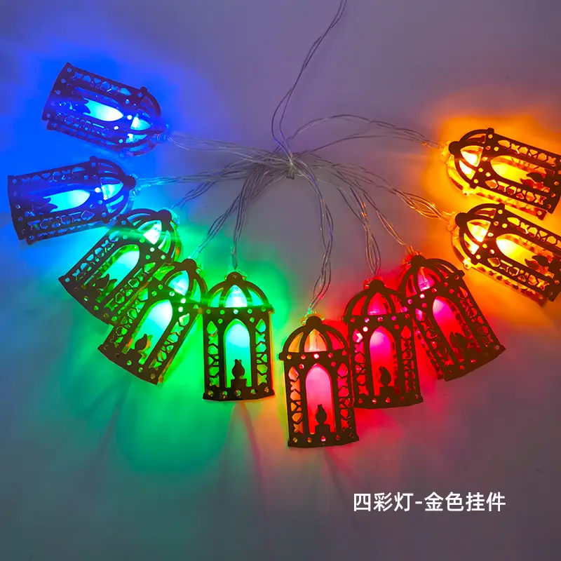 Golden Star Palace Light String Decorative Holiday Decor - Image 2