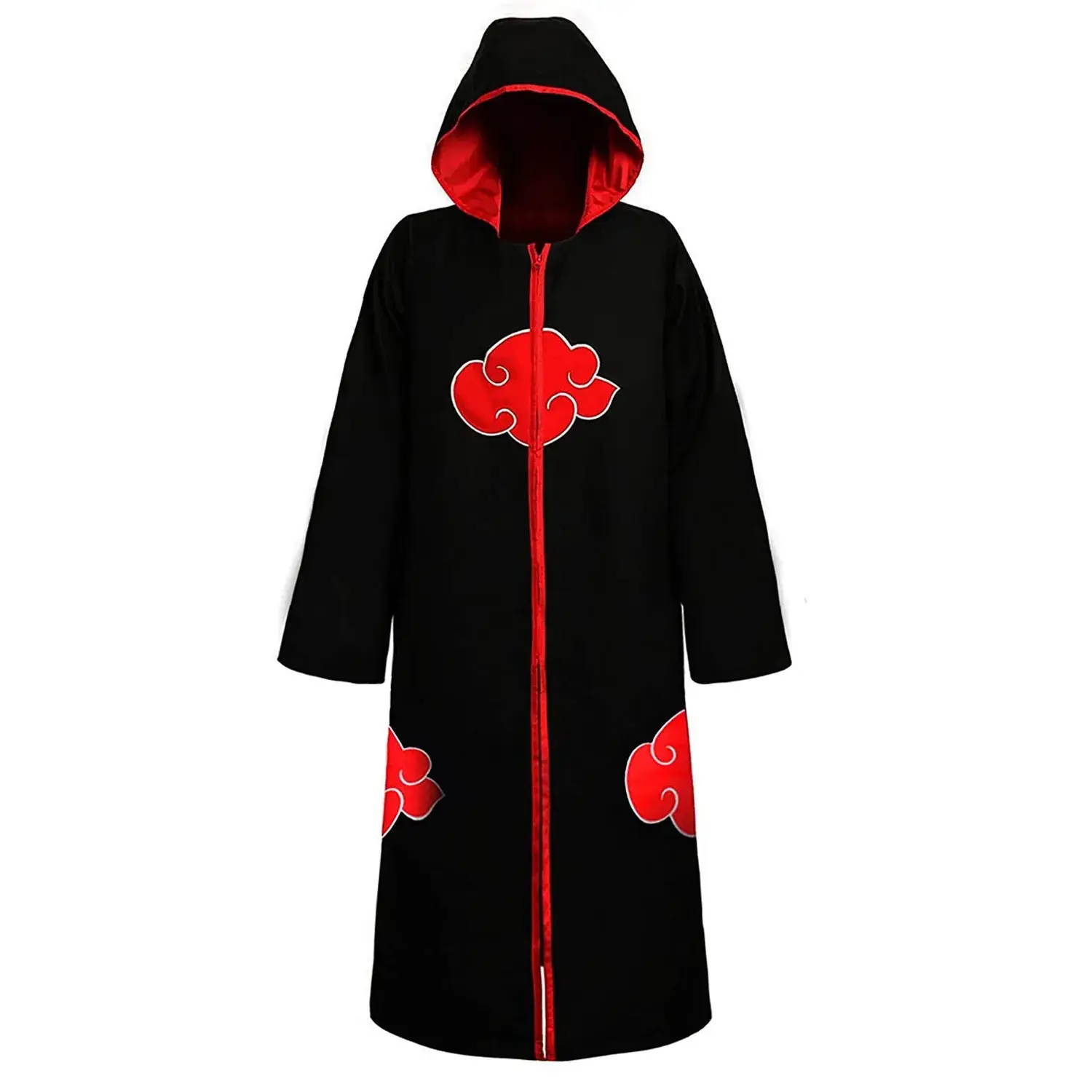 Ninja Naruto Uchiha Cloak Black Red Fourth Gen Eyes - Image 2