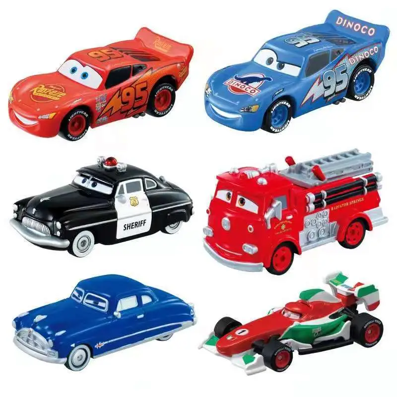 TOMY multi-card simulation alloy car model racing car story mobilization die toy car Lightning McQueen sports car