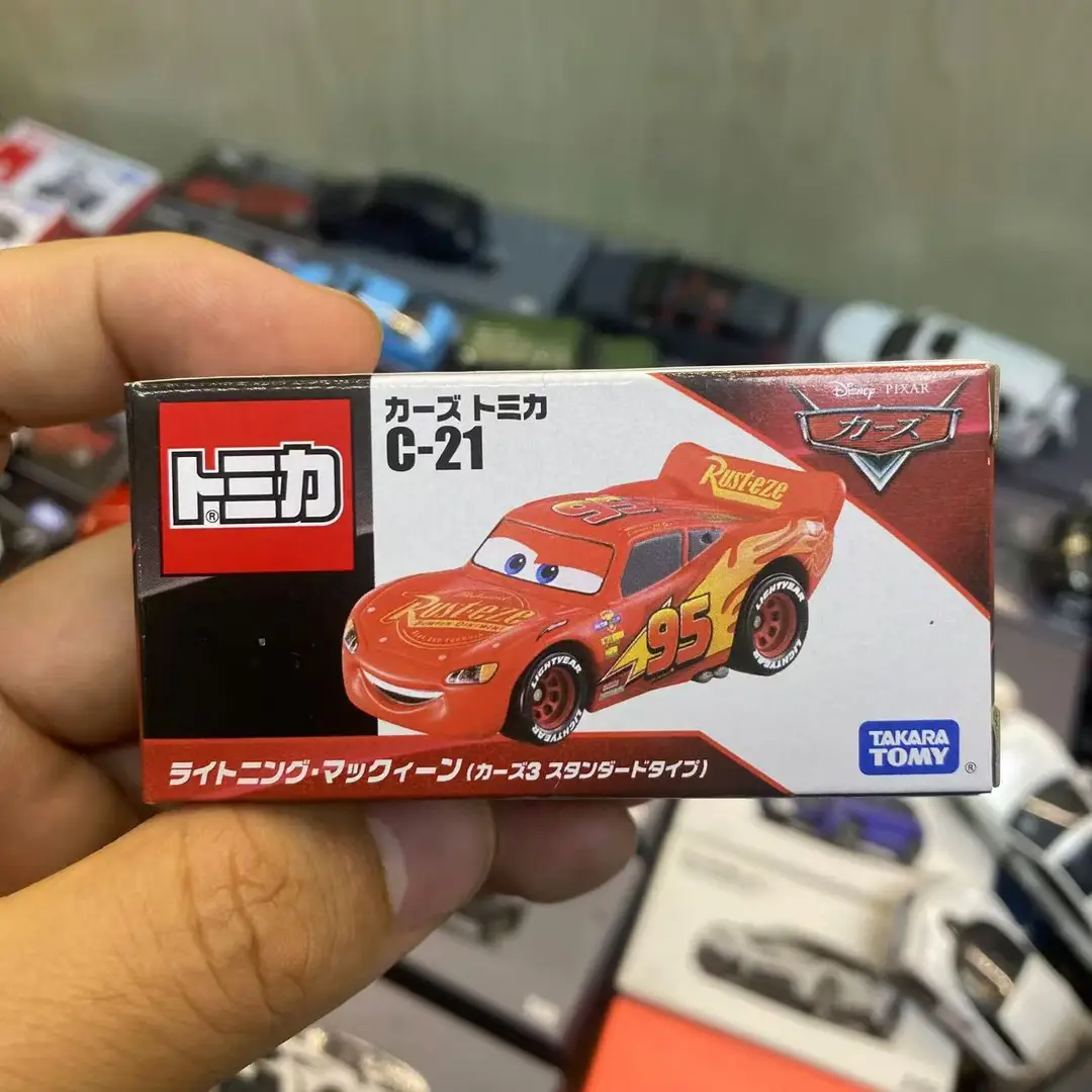 TOMY multi-card simulation alloy car model racing car story mobilization die toy car Lightning McQueen sports car