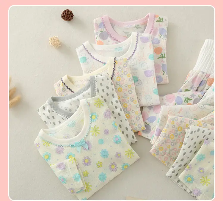 Baby's Pure Cotton Long Sleeve Suit Summer Pajamas — feature 13