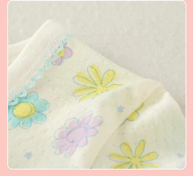 Baby's Pure Cotton Long Sleeve Suit Summer Pajamas — feature 26