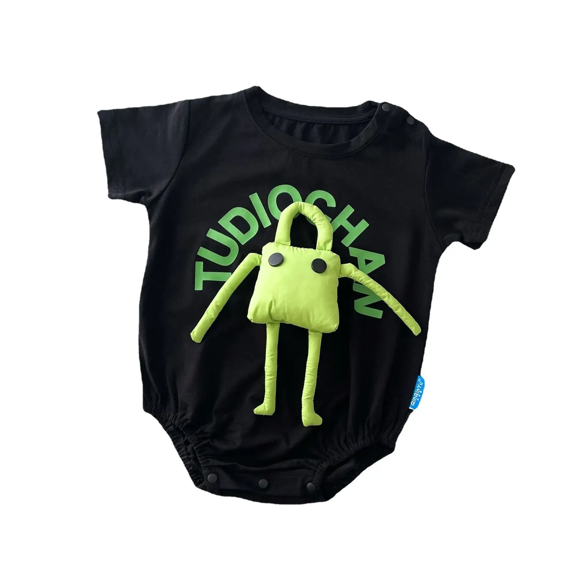 Baby Climbing Suit Cartoon Mother & Child Cotton Summer Top