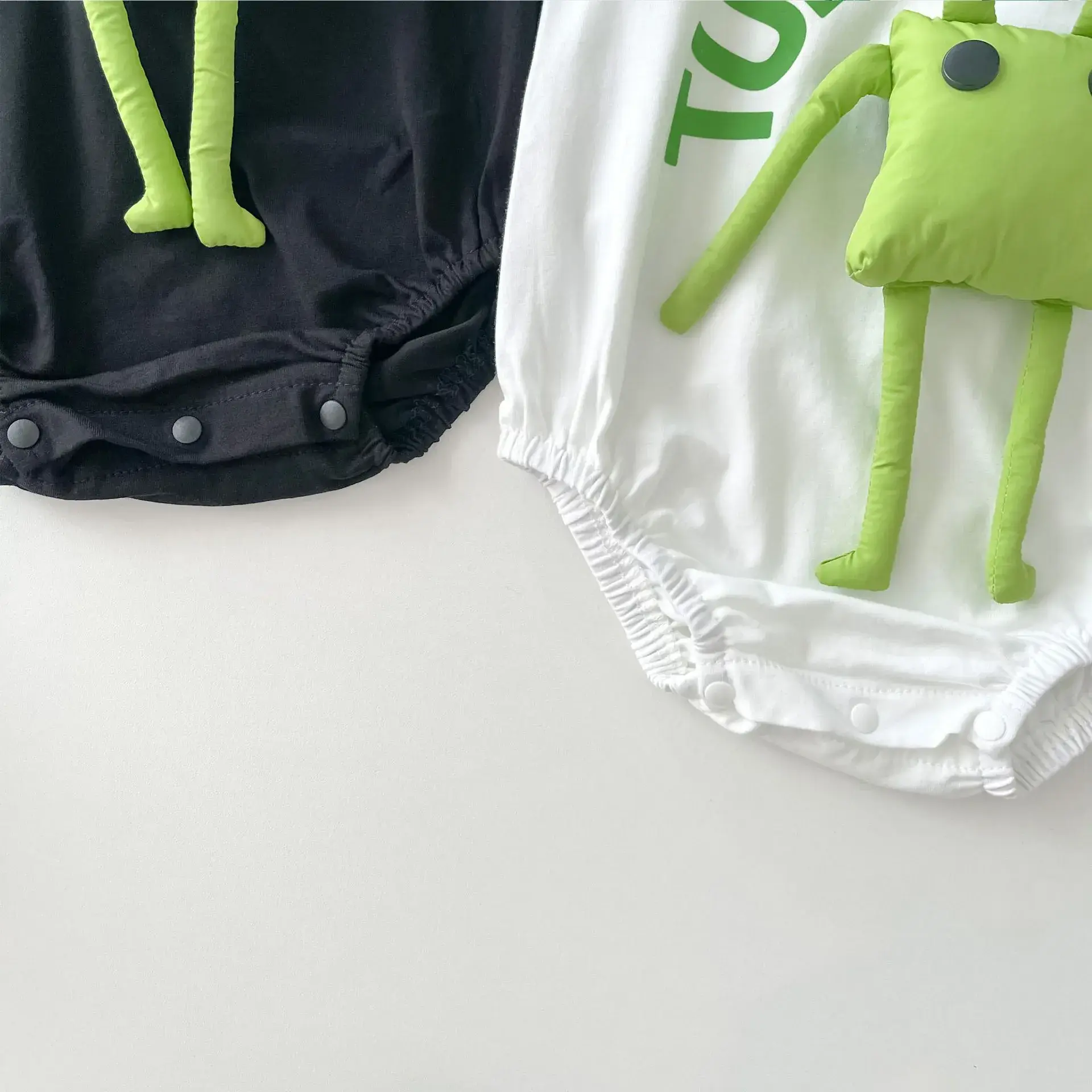 Baby Climbing Suit Cartoon Mother & Child Cotton Summer Top — feature 14
