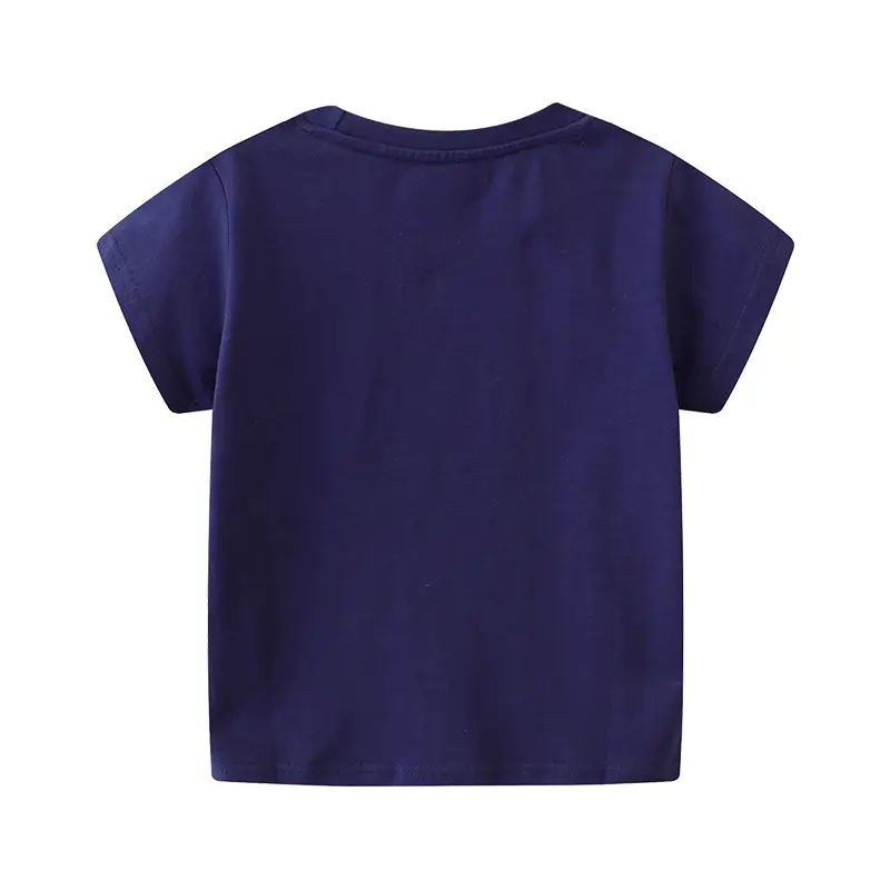 Blue Kids T-Shirt for Boys Summer Wear - Image 3