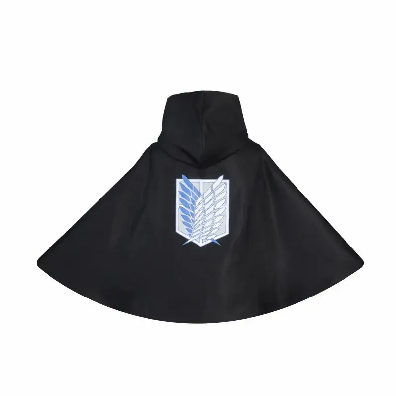 Giant Survey Corps Halloween Long Cloak Cape Green Anime Coat - Image 2