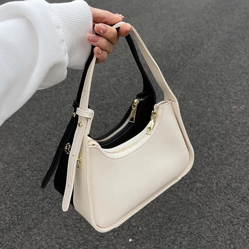 Pink French Style Shoulder Bag for Women - Image 7