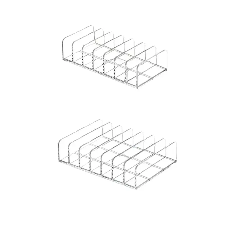 Transparent Eye Shadow & Blush Storage Rack for Makeup Organizer - Image 11