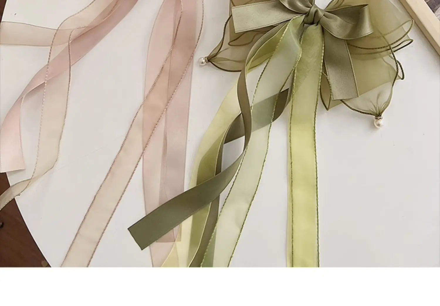 2023 New Super Fairy Big Bow Hair Accessories Women's Head High-grade Spring Clip Headwear — feature 3