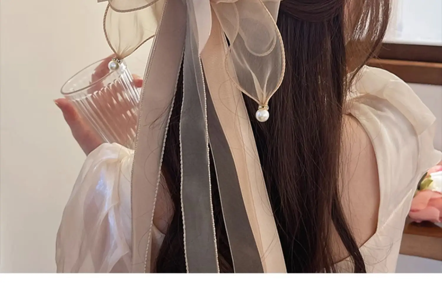 2023 New Super Fairy Big Bow Hair Accessories Women's Head High-grade Spring Clip Headwear — feature 9
