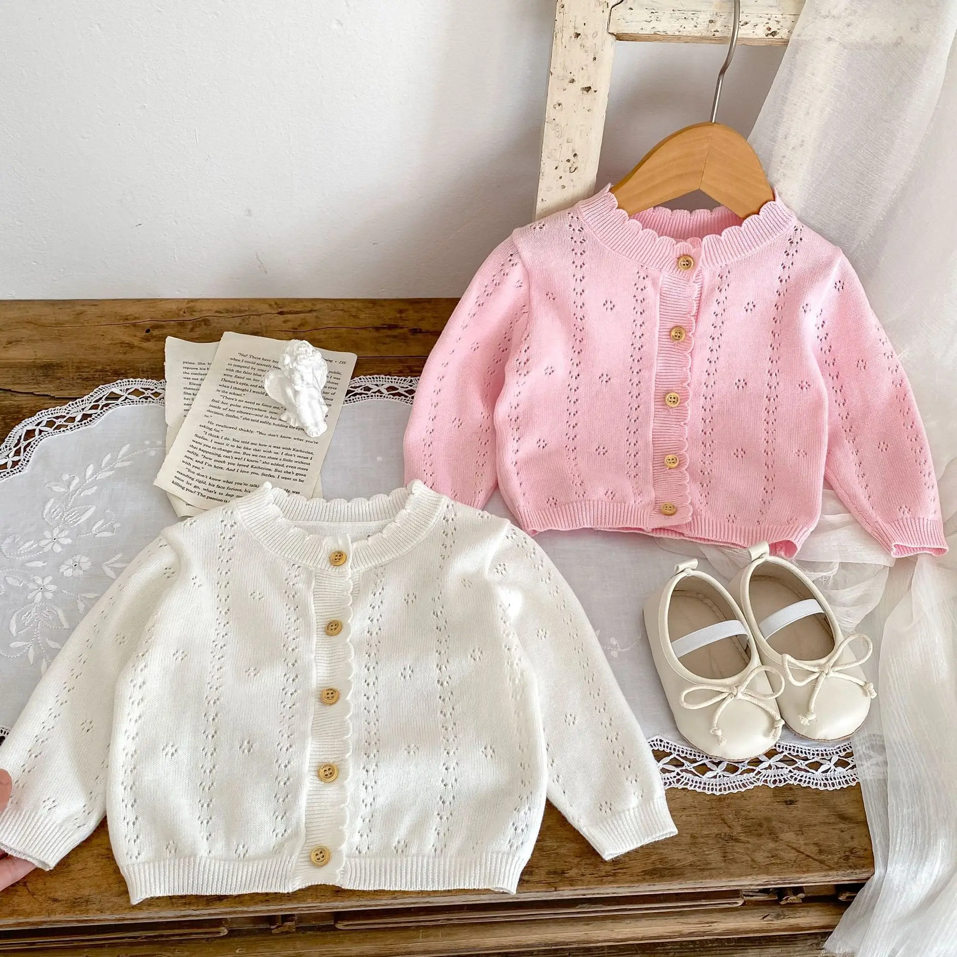 2025 Spring Cardigan Heart Shaped Sun Protection Jacket 2 Colors - Image 6