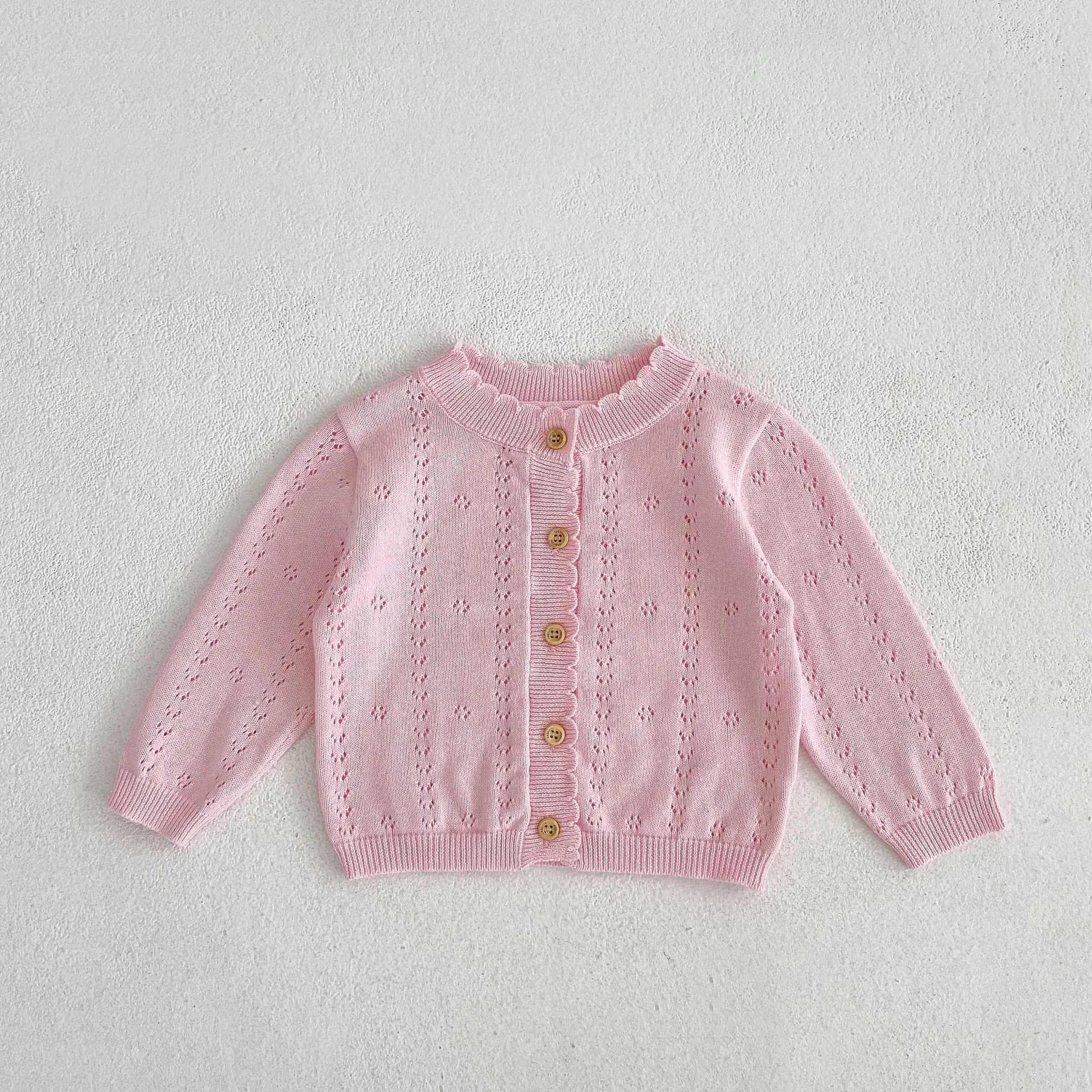 2025 Spring Cardigan Heart Shaped Sun Protection Jacket 2 Colors - Image 2