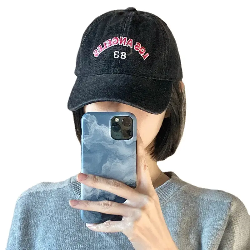 Denim Vintage US Navy Baseball Cap 83 - Image 8