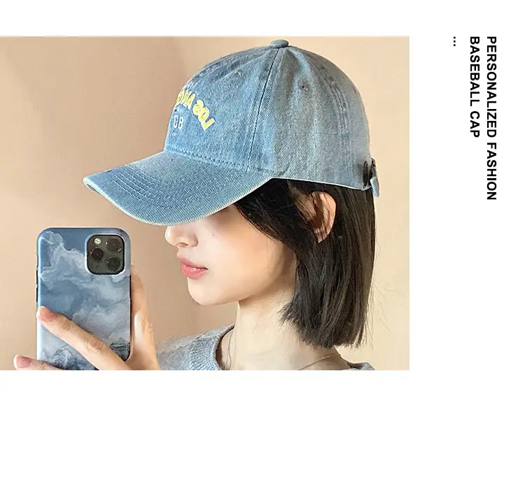 Denim Vintage US Navy Baseball Cap 83 — feature 14