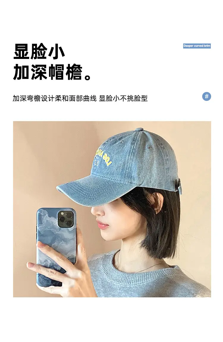 Denim Vintage US Navy Baseball Cap 83 — feature 7