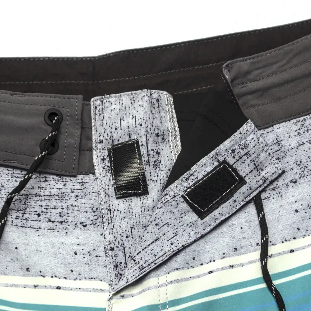 Men Blue Gradient Swim Shorts Plus Size Stretchable - Image 14