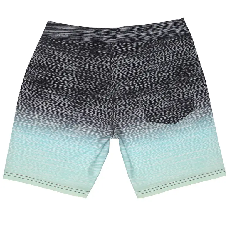 Men Blue Gradient Swim Shorts Plus Size Stretchable — feature 20