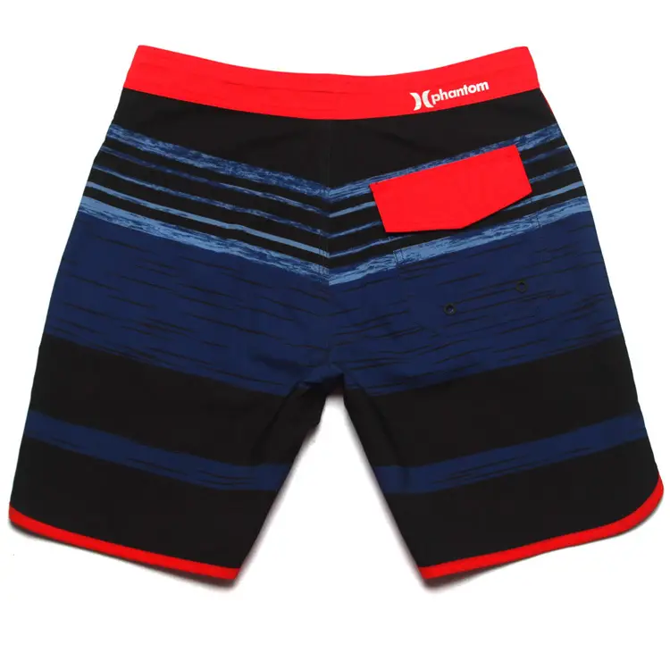 Men Blue Gradient Swim Shorts Plus Size Stretchable — feature 7