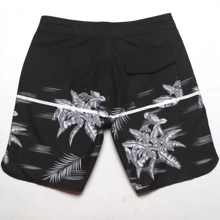 Men Blue Gradient Swim Shorts Plus Size Stretchable — feature 9