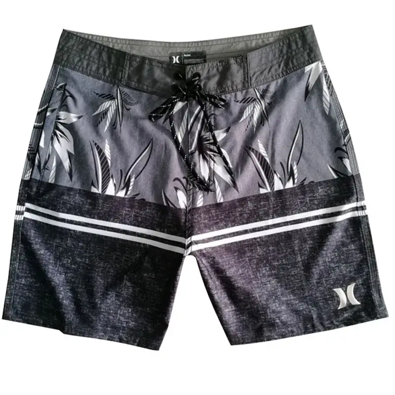 Men Blue Gradient Swim Shorts Plus Size Stretchable - Image 3