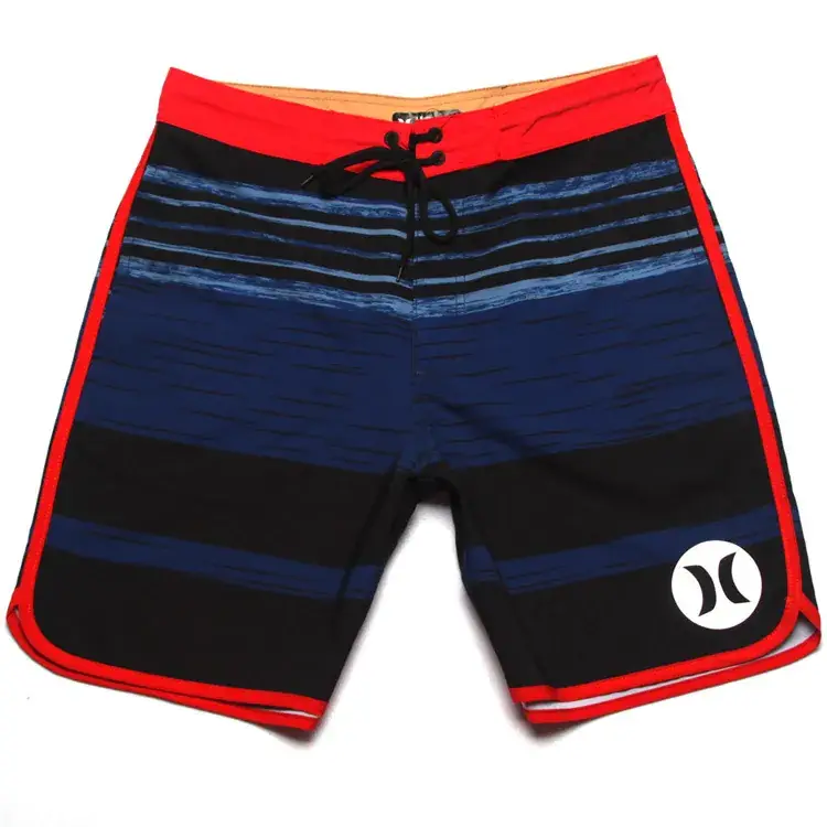 Men Blue Gradient Swim Shorts Plus Size Stretchable - Image 9