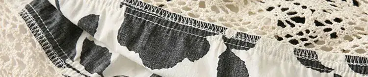 Maternity 2023 Floral Lace Top + Harem Pants Set — feature 132
