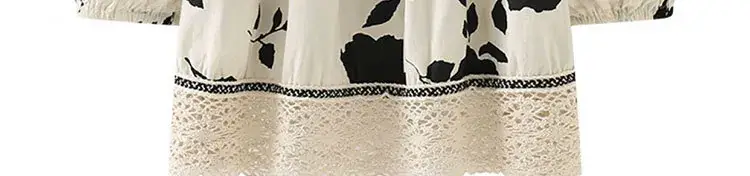 Maternity 2023 Floral Lace Top + Harem Pants Set — feature 99