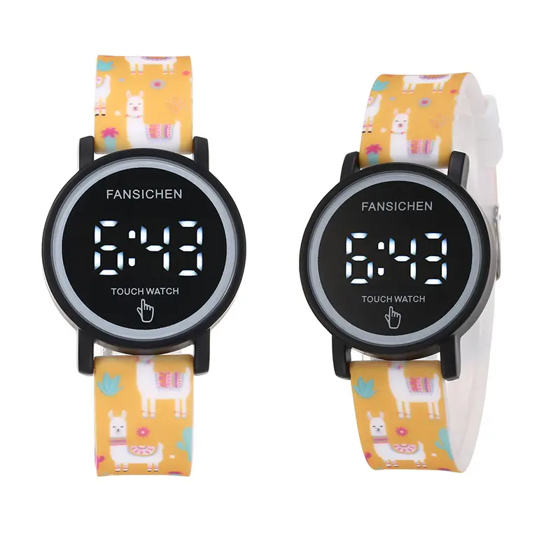 Touch Watch for Kids with Rainbow Strap & Waterproof Design - Image 6