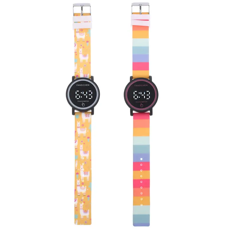 Touch Watch for Kids with Rainbow Strap & Waterproof Design — feature 2