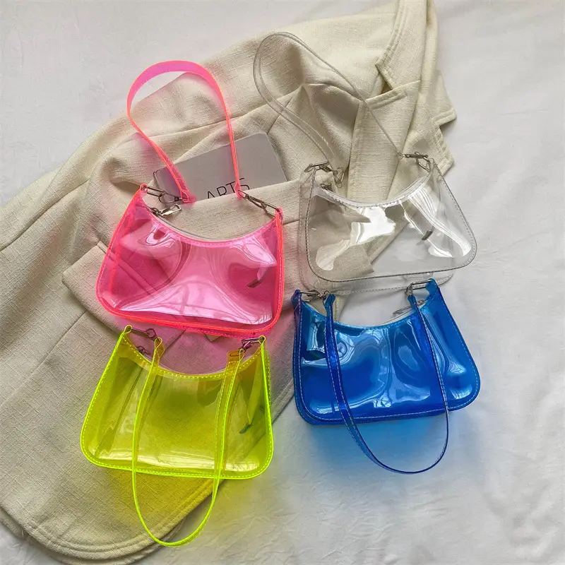 Transparent Jelly Women's Shoulder Bag 2024 - Image 5