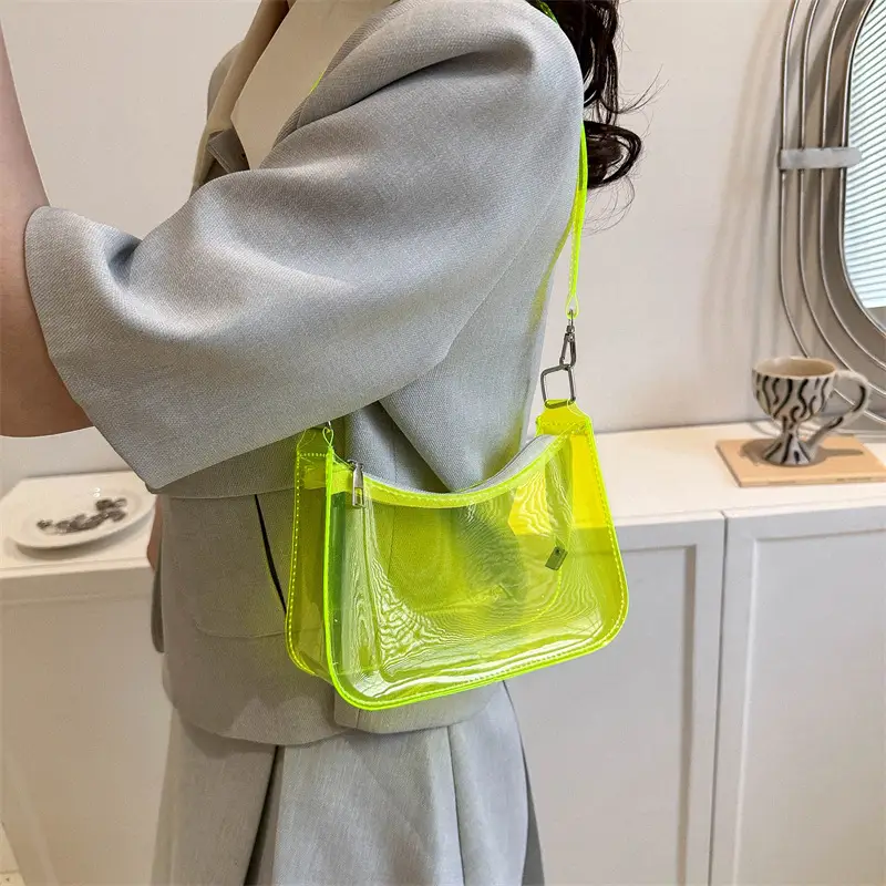 Transparent Jelly Women's Shoulder Bag 2024 - Image 7