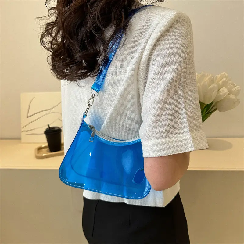 Transparent Jelly Women's Shoulder Bag 2024 - Image 8