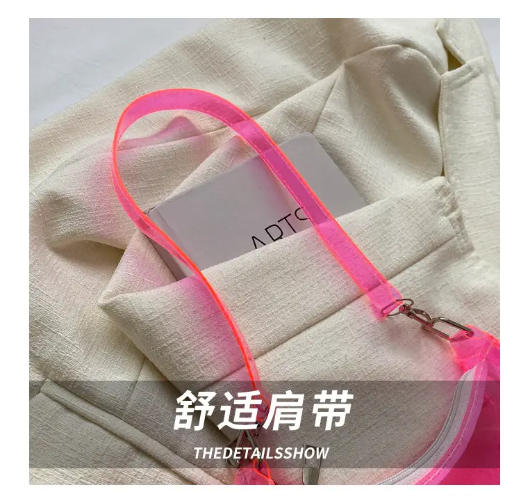 Transparent Jelly Women's Shoulder Bag 2024 — feature 4