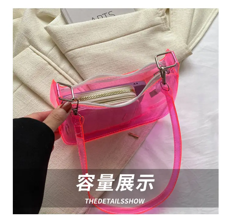 Transparent Jelly Women's Shoulder Bag 2024 — feature 6