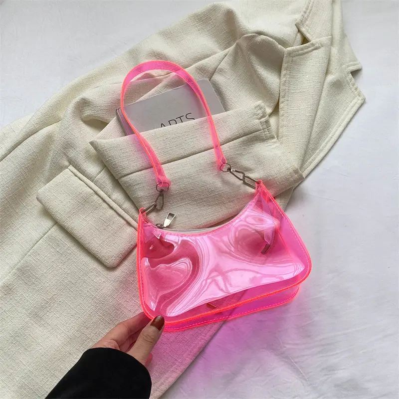 Transparent Jelly Women's Shoulder Bag 2024 - Image 4
