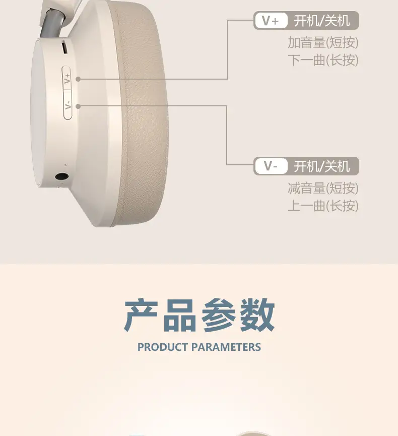 Bluetooth Headset with Long Battery & Silicone Earcuffs β feature 22