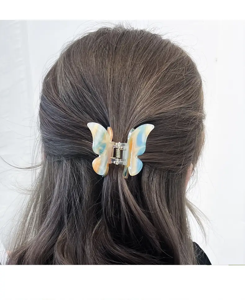 Pink Butterfly Hair Clip for Girls — feature 10