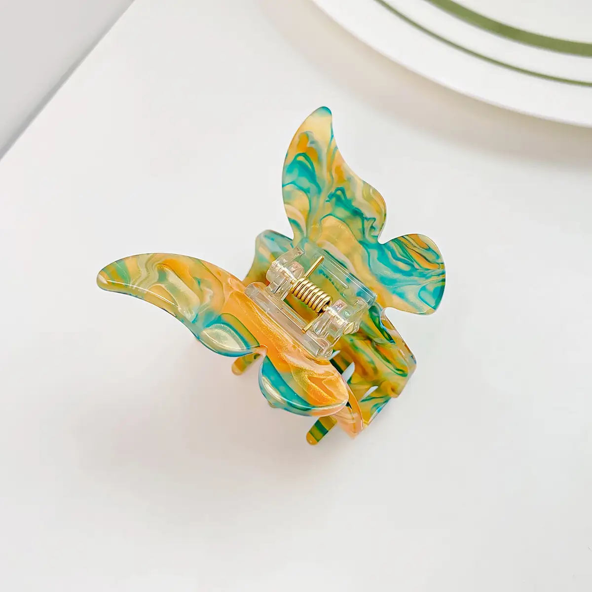 Pink Butterfly Hair Clip for Girls - Image 4