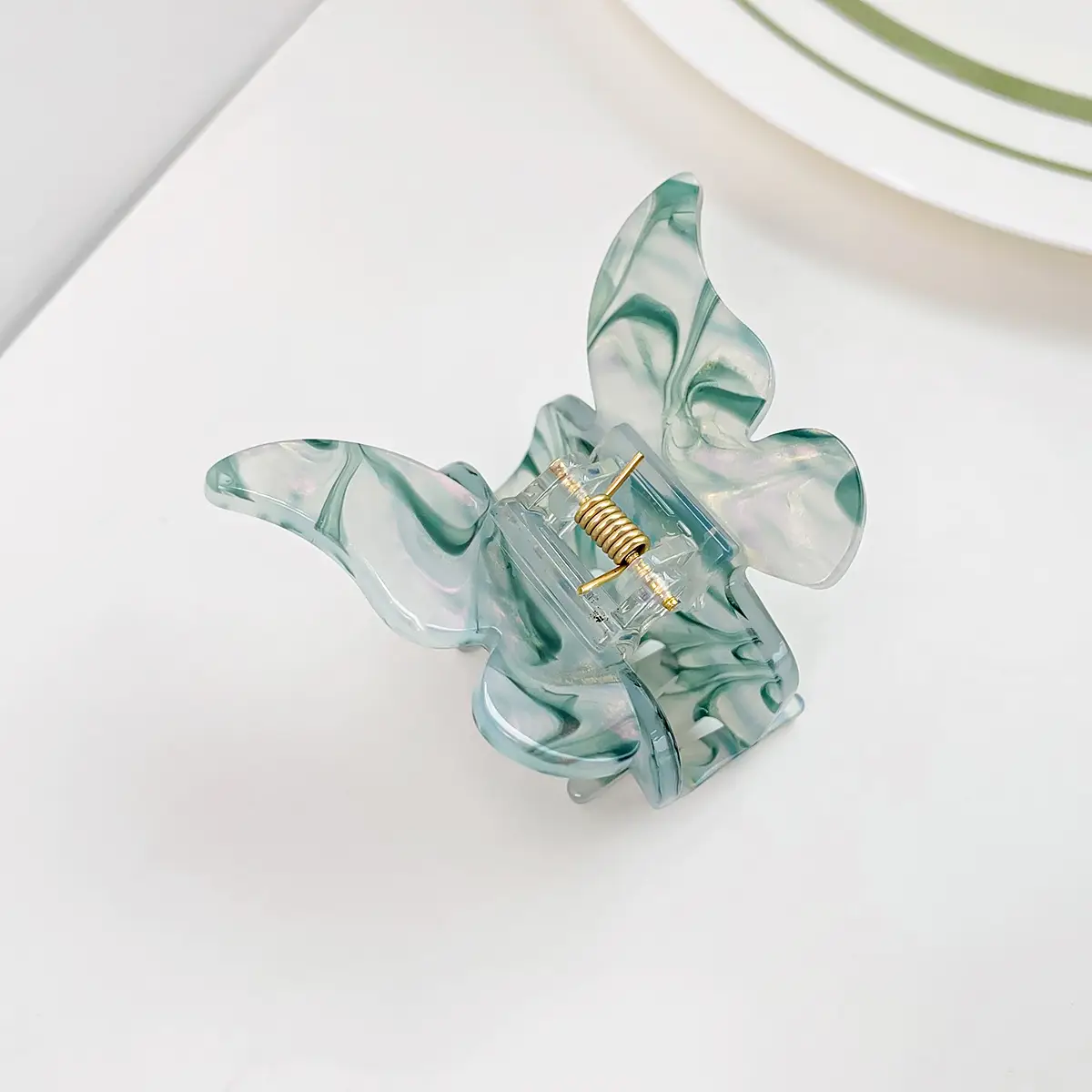 Pink Butterfly Hair Clip for Girls - Image 5