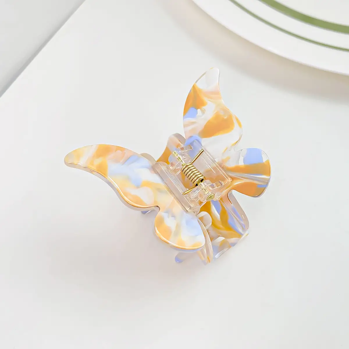 Pink Butterfly Hair Clip for Girls - Image 6