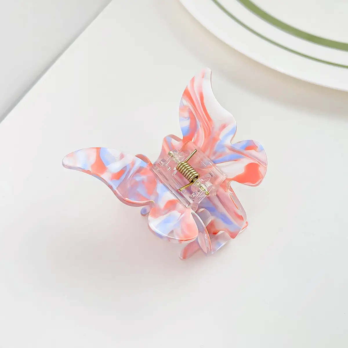 Pink Butterfly Hair Clip for Girls - Image 8