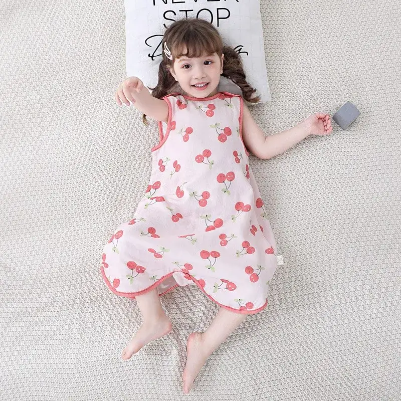 Baby Sleeping Bag Spring Autumn Summer Thin Gauze Anti-Jumping - Image 11