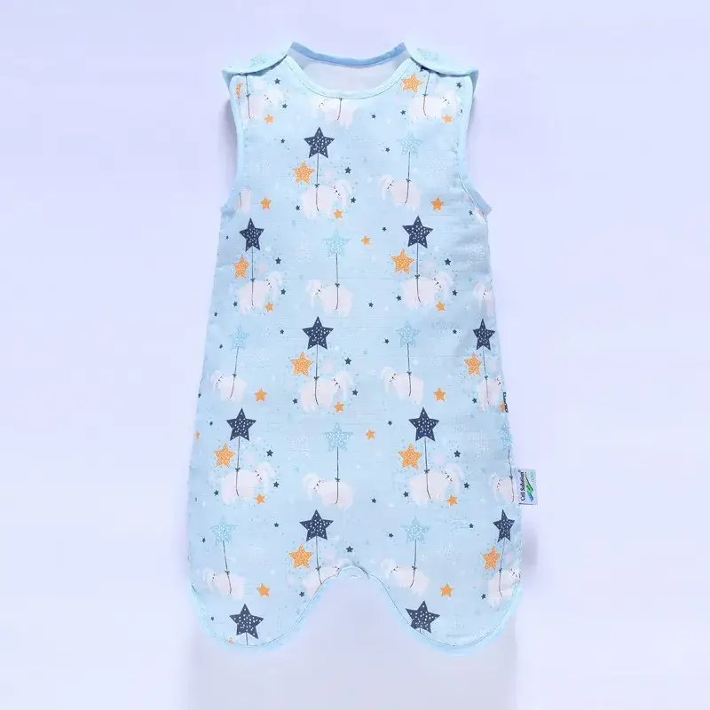 Baby Sleeping Bag Spring Autumn Summer Thin Gauze Anti-Jumping - Image 2