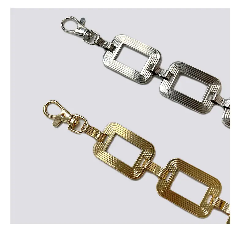 Gold Square Chain Bracelet for Women — feature 4