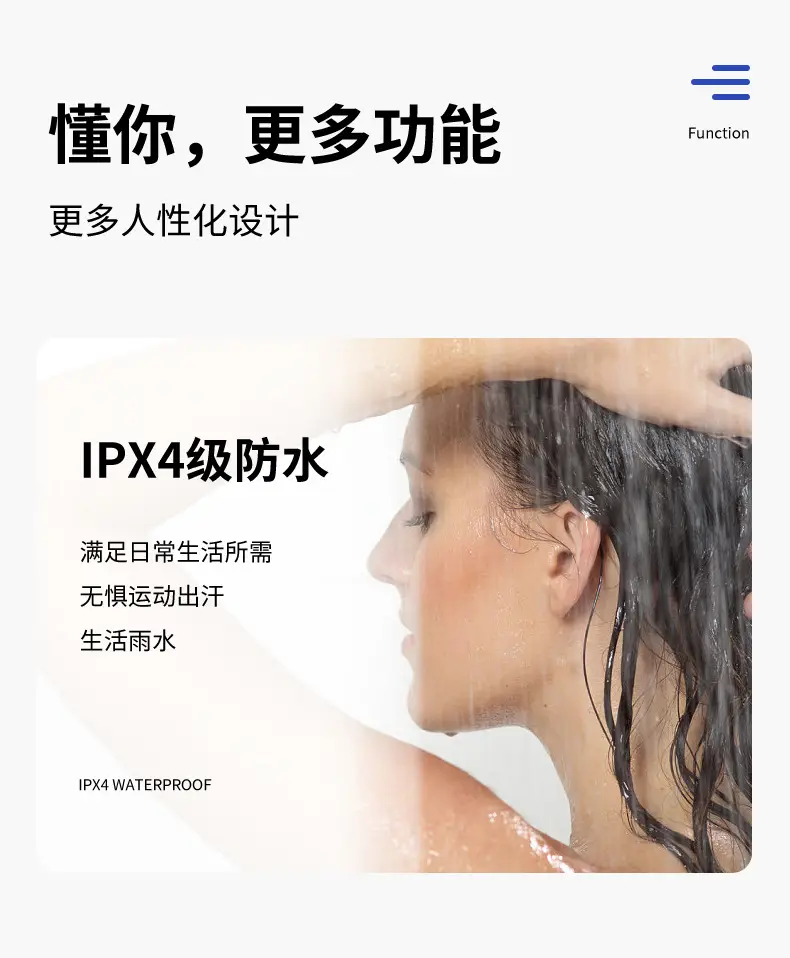 Bluetooth Headset Clip-On White Single Ear No Hurt — feature 15