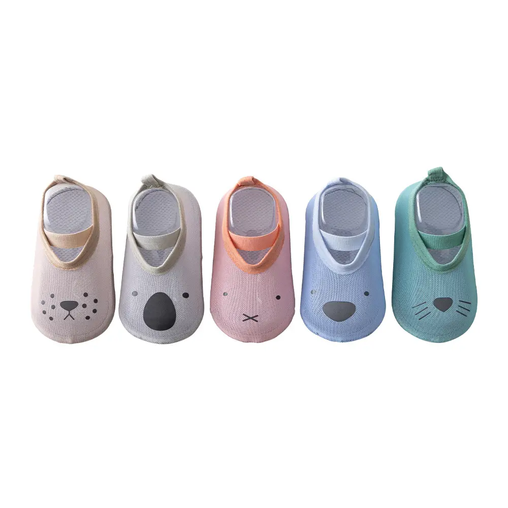 Baby Cat Face Slip-On Shoes Mint Green - Image 10