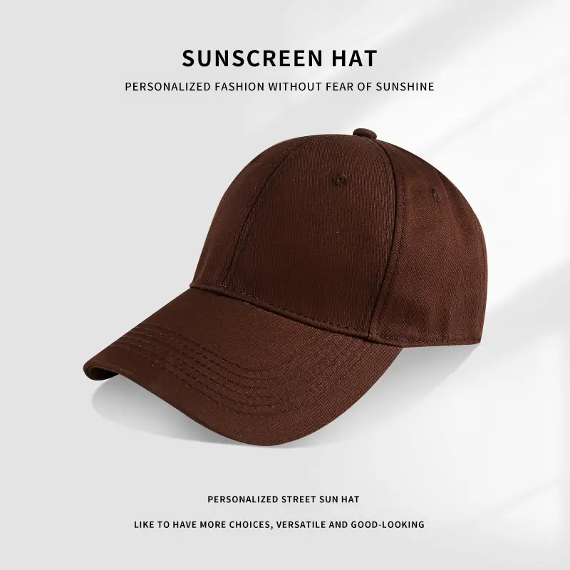Maroon Baseball Cap with R Logo for Men & Women