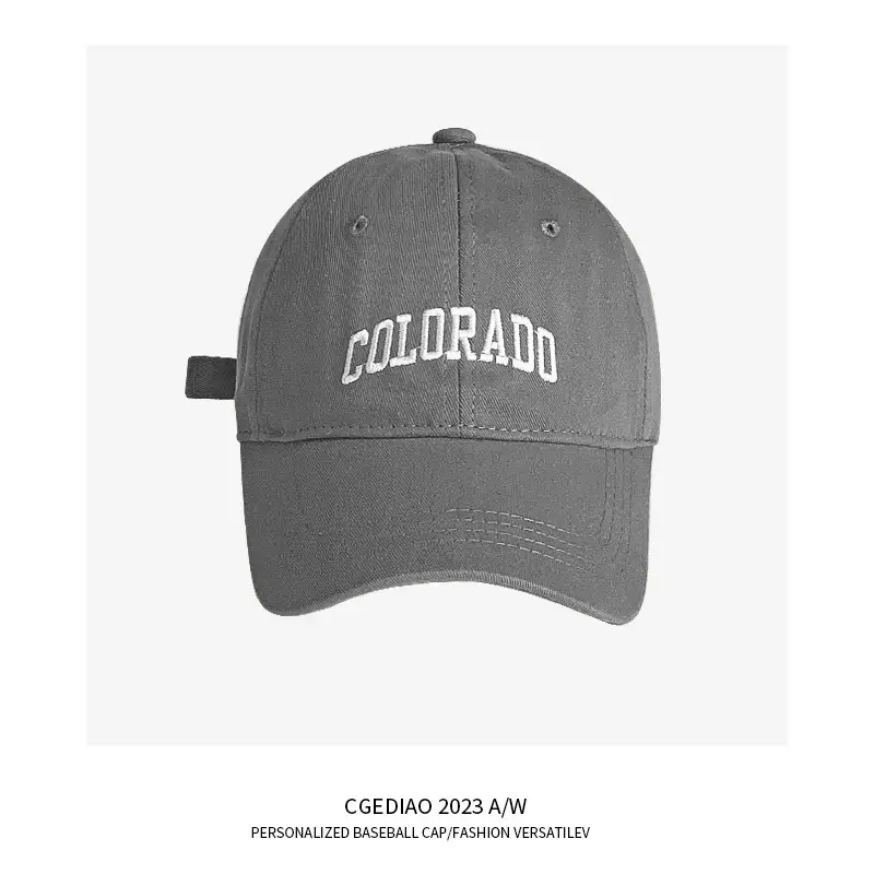 Maroon Baseball Cap with R Logo for Men & Women