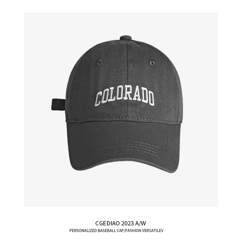 Maroon Baseball Cap with R Logo for Men & Women