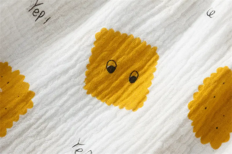 Children Printed Cotton Linen Shorts Suit Summer Baby — feature 5